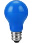 Preview: SPL LED Filament Birne A60x105 E27 1 W 5 lm Blau