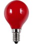 Preview: SPL LED Filament Globe G45x75 E14 1 W 12 lm Rot