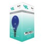 Preview: SPL LED Filament Globe G45x75 E14 1 W 5 lm Blau