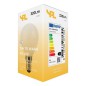 Preview: SPL LED Filament Dim to Warm Kerze G45x75 E14 4 W 320 lm 2000–2700K opal dimmbar