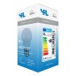 Preview: SPL LED Globe G45x80 Ba22d 3 W 250 lm 3000K opal