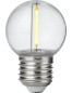 Preview: SPL LED Filament Globe G45x68 E27 1 W 55 lm 2700K klar