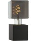 Preview: SPL LED Filament Würfel C95x155 E27 4 W 100 lm 2200K Rauchglas dimmbar