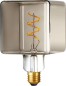 Preview: SPL LED Filament Würfel C95x155 E27 4 W 100 lm 2200K Rauchglas dimmbar