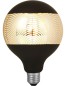 Preview: SPL LED Filament Globe G125x180 E27 4 W 120 lm 2500K Schwarz-Silber dimmbar Leaf