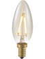 Preview: SPL LED Filament Kerze C35x100 E14 2 W 100 lm 2200K Gold dimmbar
