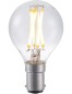 Preview: SPL LED Filament Globe G45x75 Ba15d 4 W 350 lm 2700K klar dimmbar