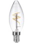 Preview: SPL LED Filament Kerze C35x98 E14 3,2 W 320 lm 2200K klar dimmbar
