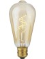 Preview: SPL LED Filament Rustika ST64x140 E27 4,2 W 470 lm 2200K Gold dimmbar