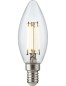 Preview: SPL LED Filament Kerze C35x100 E14 4,7 W 470 lm 2700K klar dimmbar