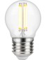 Preview: SPL LED Filament Globe G45x75 E27 4 W 270 lm 2200K klar dimmbar