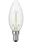 Preview: SPL LED Filament Kerze C35x100 E14 2 W 150 lm 2500K klar dimmbar