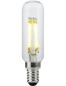 Preview: SPL LED Filament Röhre T25x95 E14 4 W 350 lm 2700K klar dimmbar