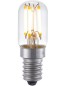 Preview: SPL LED Filament Röhre T20x55 E14 3 W 210 lm 2500K klar dimmbar