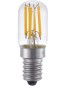 Preview: SPL LED Filament Röhre T20x55 E14 3 W 210 lm 2500K klar dimmbar