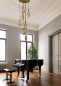 Preview: SPL LED Filament Röhre CT120x440 E27 4 W 280 lm 2000K Gold dimmbar