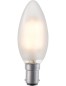 Preview: SPL LED Filament Kerze C35x100 Ba15d 4 W 320 lm 2500K matt dimmbar