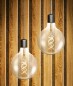 Preview: SPL LED Filament Globe G125x180 E27 5 W 460 lm 2200K Gold dimmbar