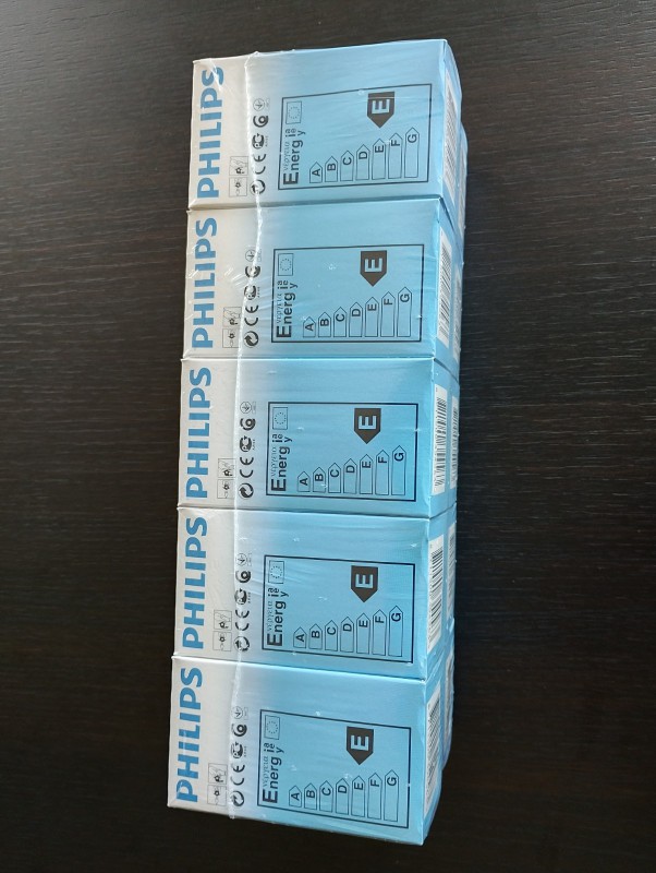Preview: 10x Philips Standard Glühlampe 60W E27 230V A55 - Klar