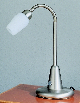 Miami Tischleuchte in nickel matt 1xG9 max. 7W LED