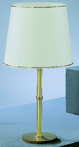 Tischleuchte 42cm in messing matt