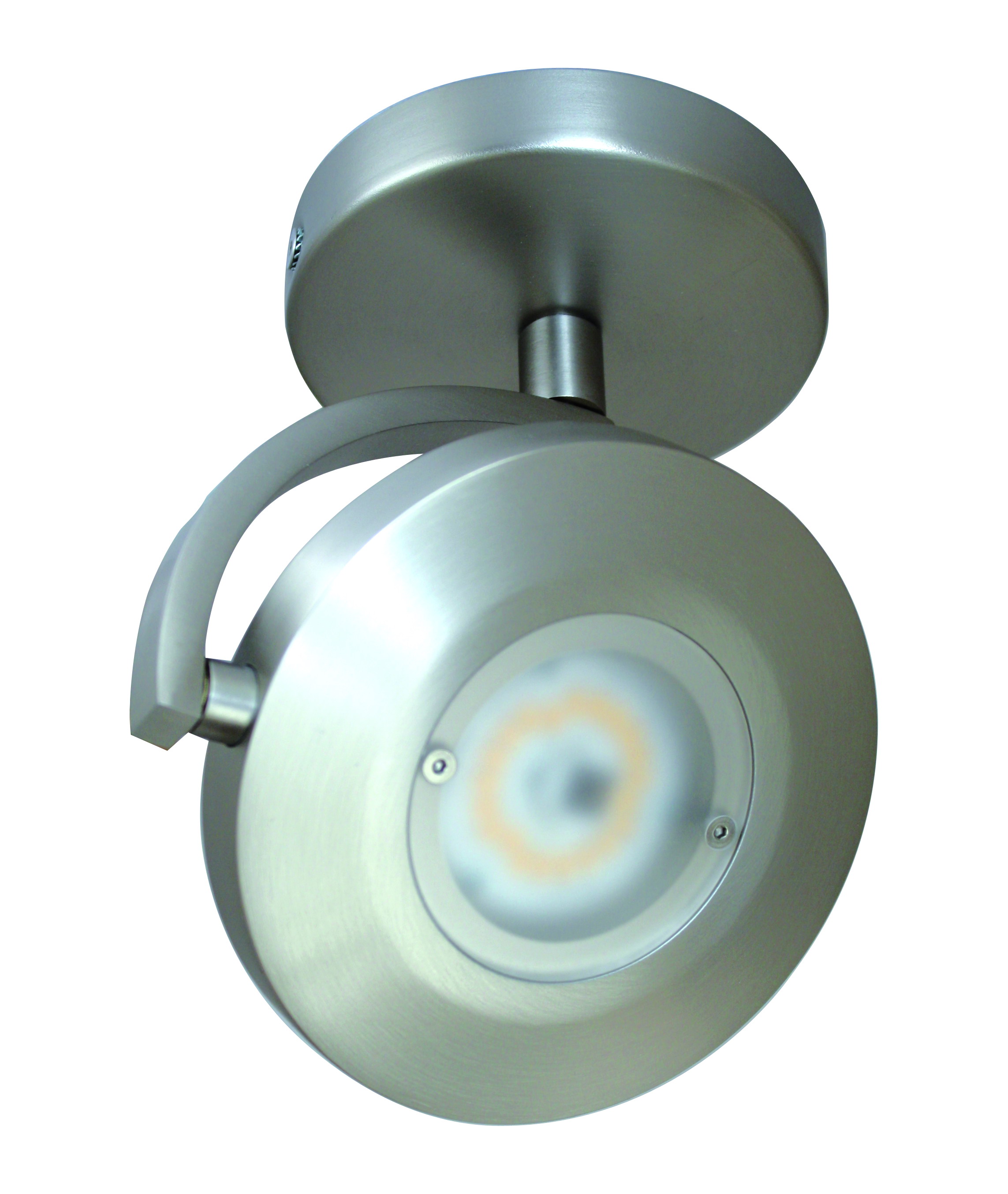 LED Deckenspot 20cm in nickel matt