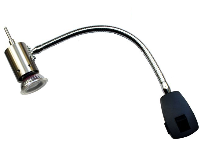 Clip&Plug LED Steckerleuchte mit schwarzem Schalte