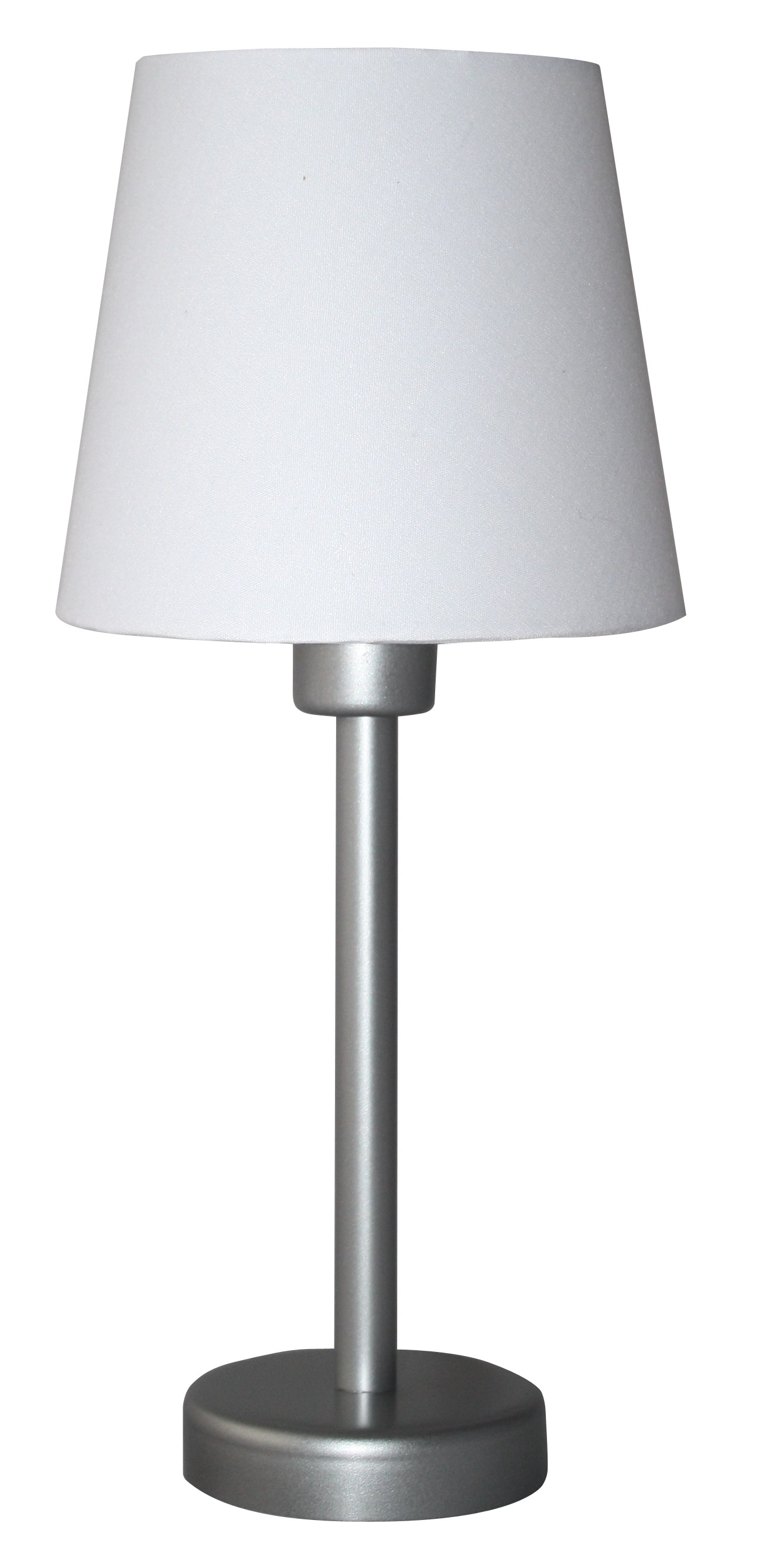Inken Tischleuchte in silber matt