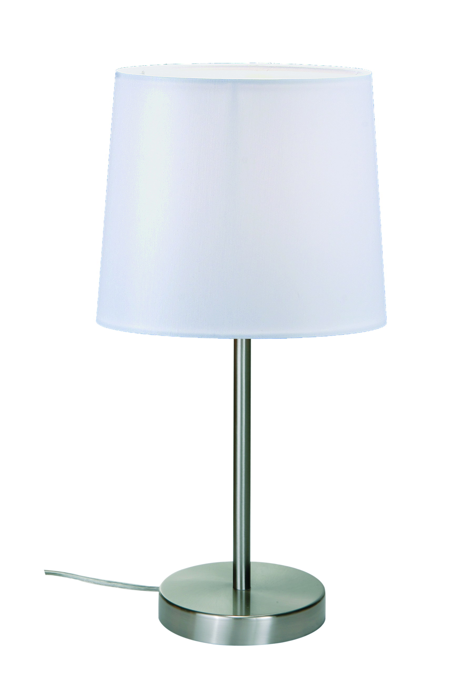 Paul Tischleuchte 48cm in nickel matt