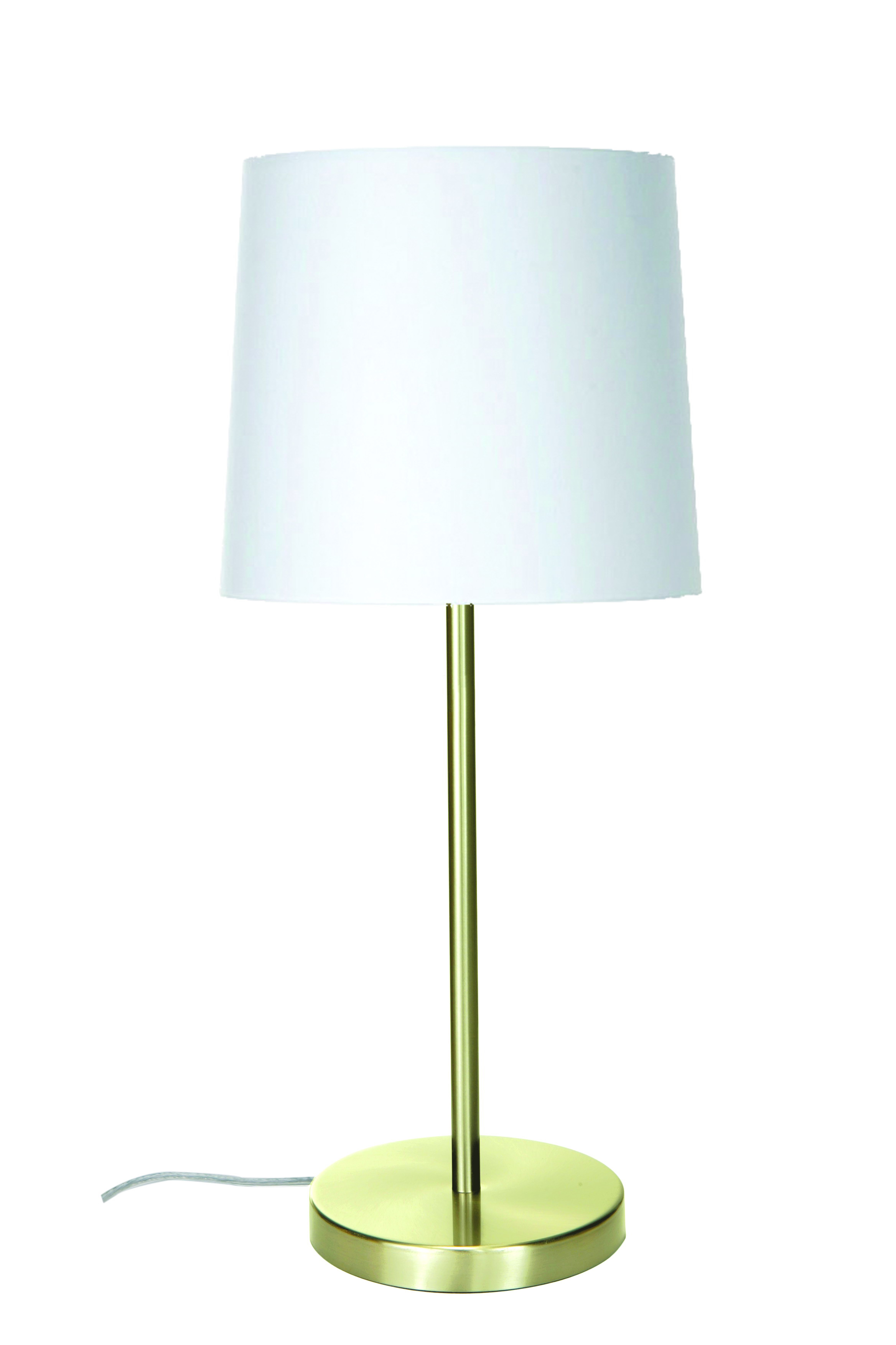 Paul Tischleuchte 58cm in messing matt