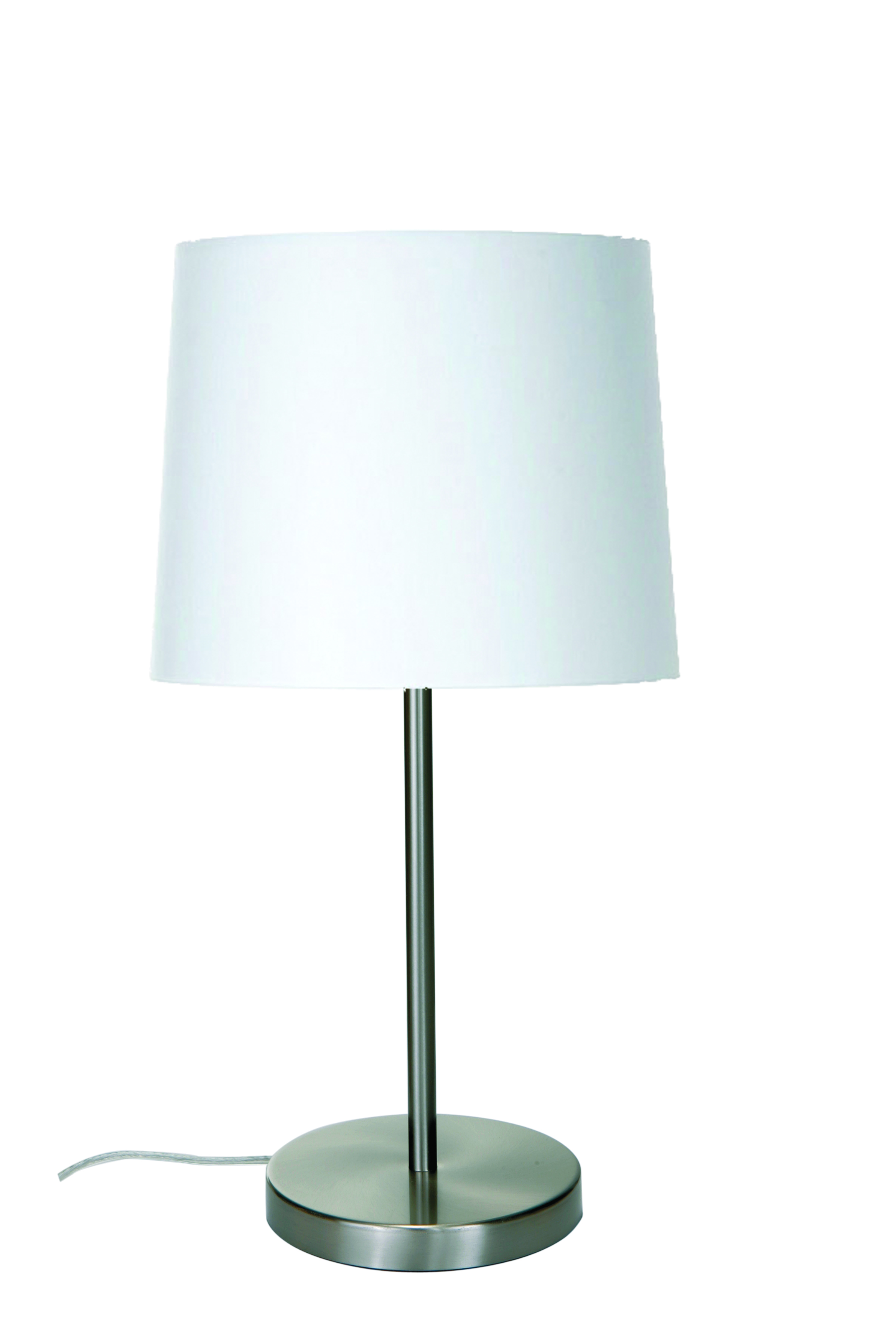 Paul Tischleuchte 58cm in nickel matt