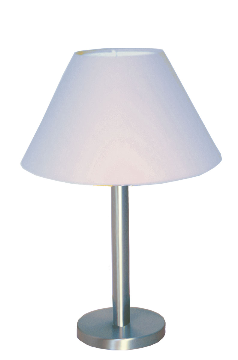 Hugo Tischleuchte 24cm in nickel matt