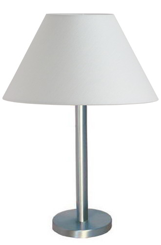 Hugo Tischleuchte 45cm in nickel matt