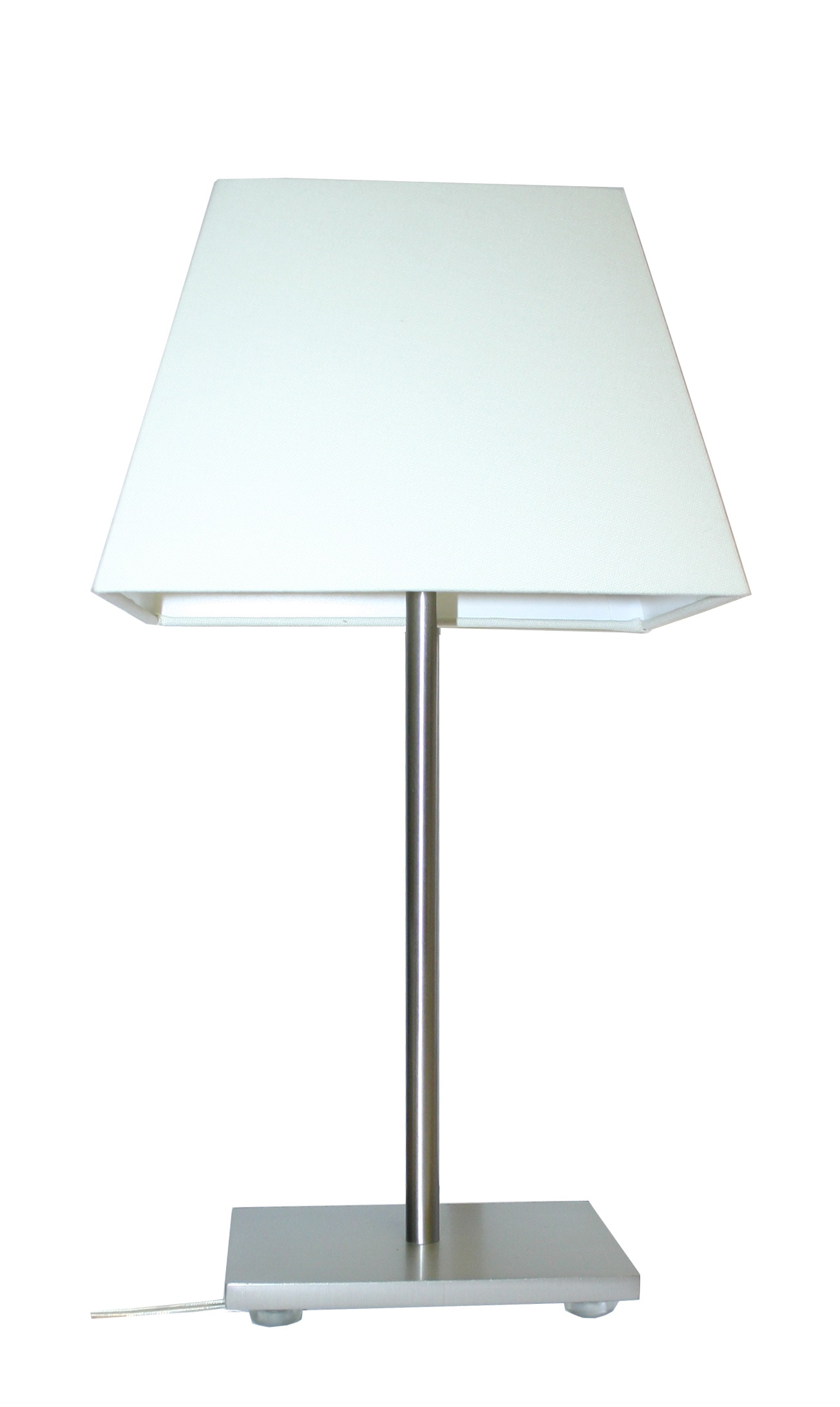 Pascal Tischleuchte 45cm in nickel matt