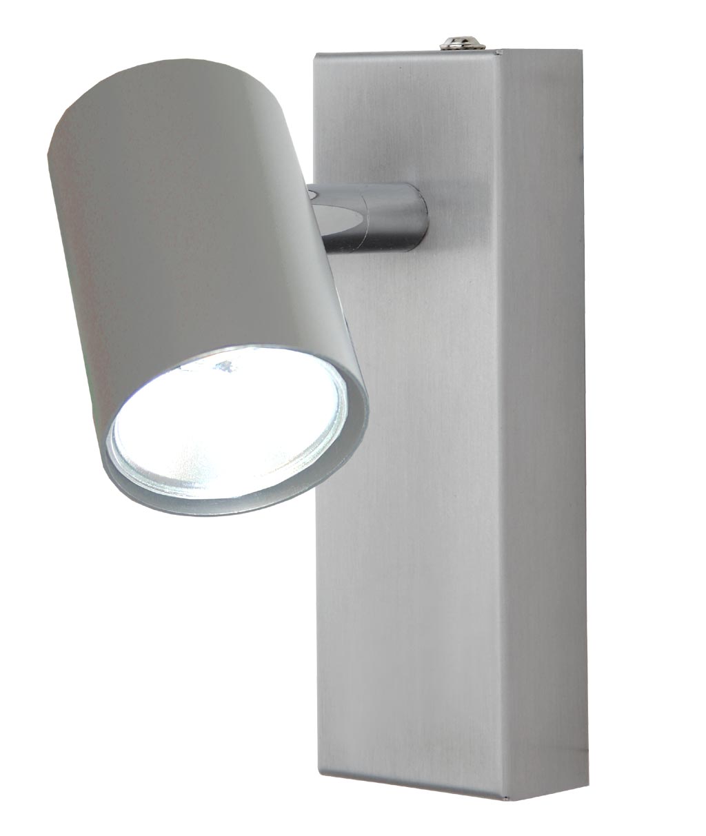  LED-Wandspot Alu matt 