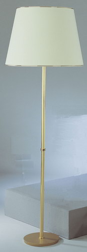 Stehleuchte 160cm in messing poliert + matt