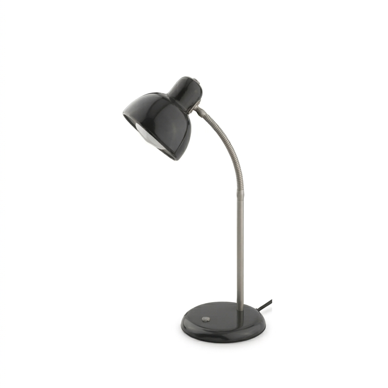 Stilvolles Licht für Schreibtisch und Nachttisch – in Schwarz Matt.