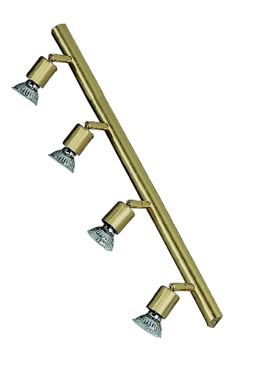 Leiste 61cm in messing matt 4-flammig 4xGU10