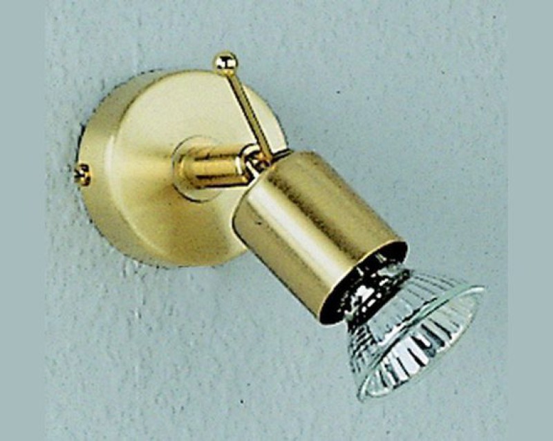 Deckenspot in Gold Matt (ohne Leuchtmittel)