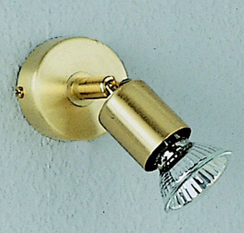 Deckenspot 12cm in gold matt 1xGU10