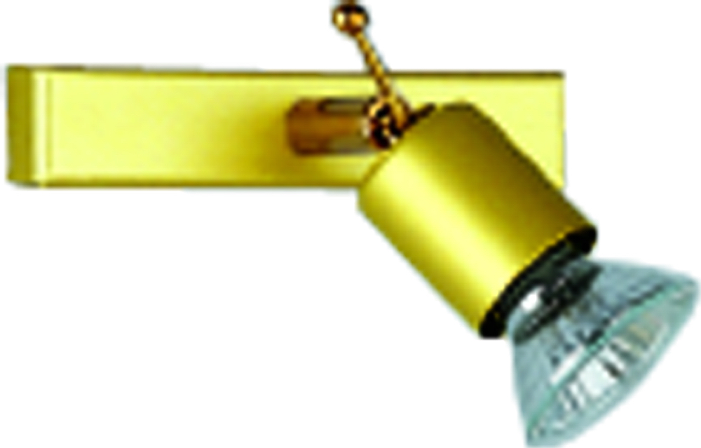 Florida Leiste 13 cm in gold matt 1xGU10 max. 10W 