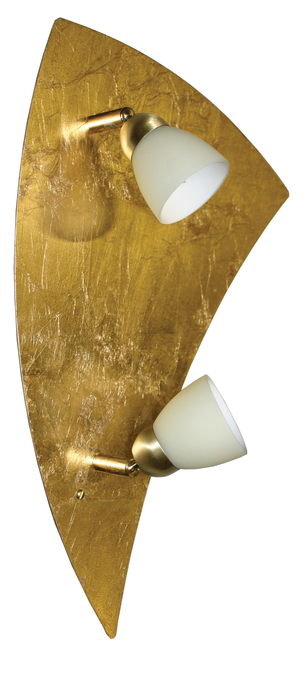 Deckenleuchte 42cm in gold 2-flammig 2xG9 33W