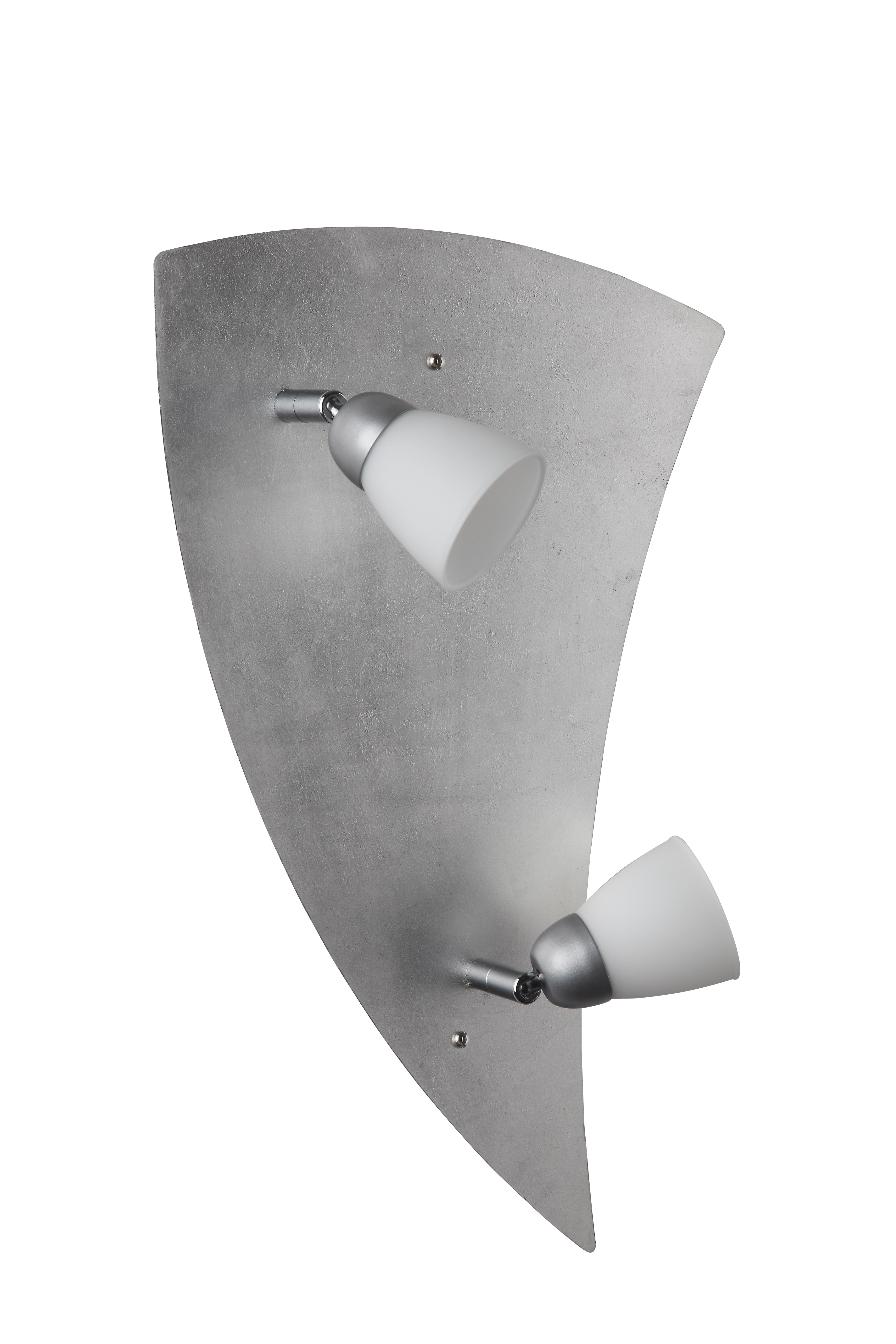 Deckenleuchte 42cm in silber 2-flammig 2xG9 33W