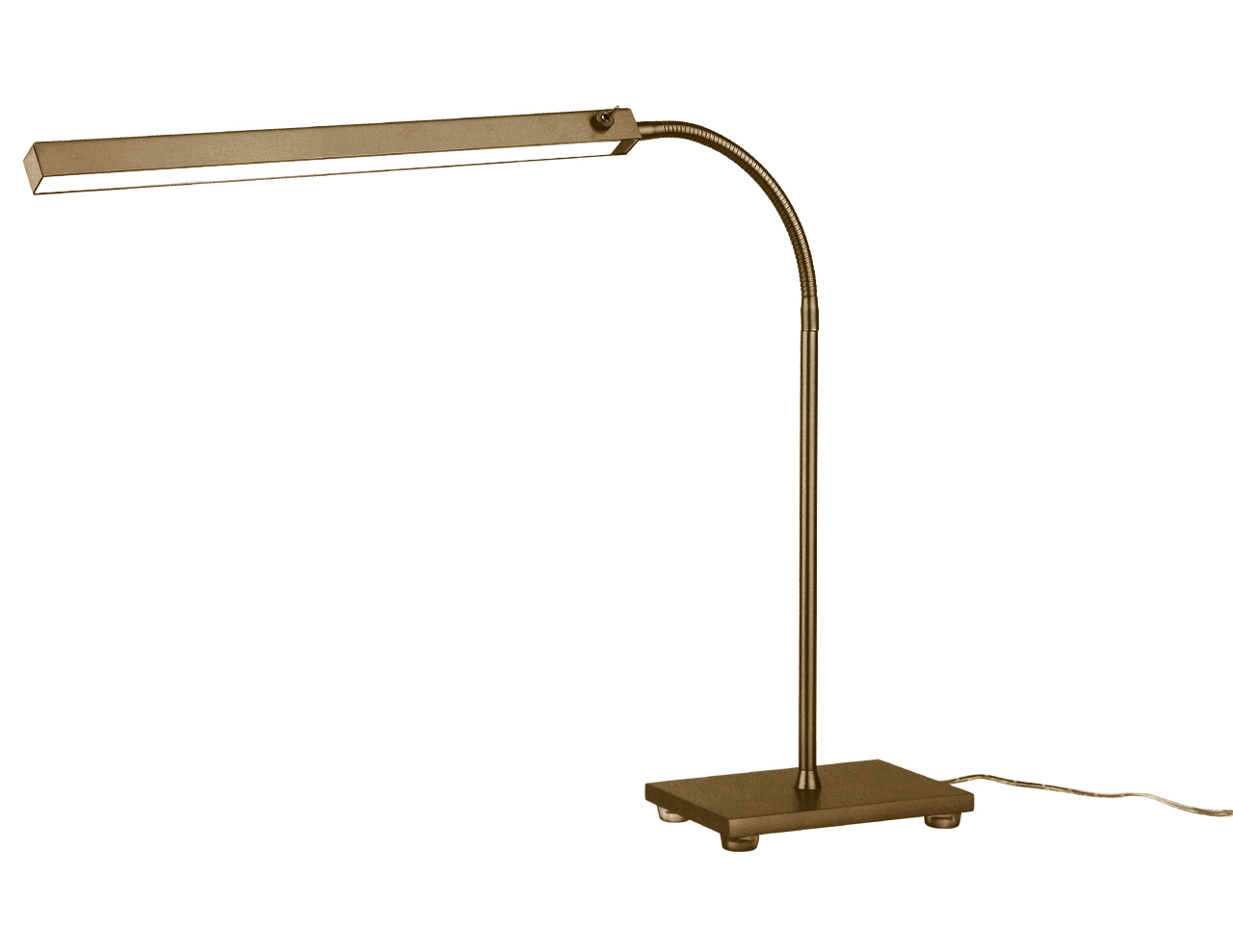 Penta LED Tischleuchte 42cm mit Schalter in nickel
