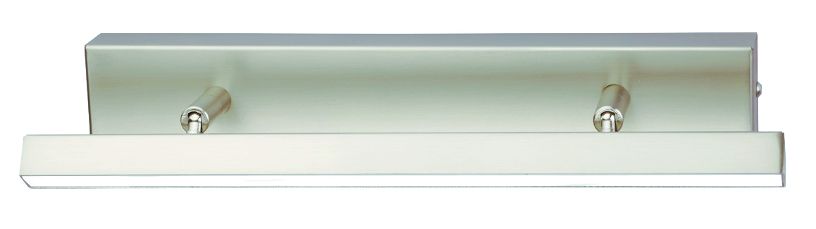 Penta LED Wandfluter in Alu matt