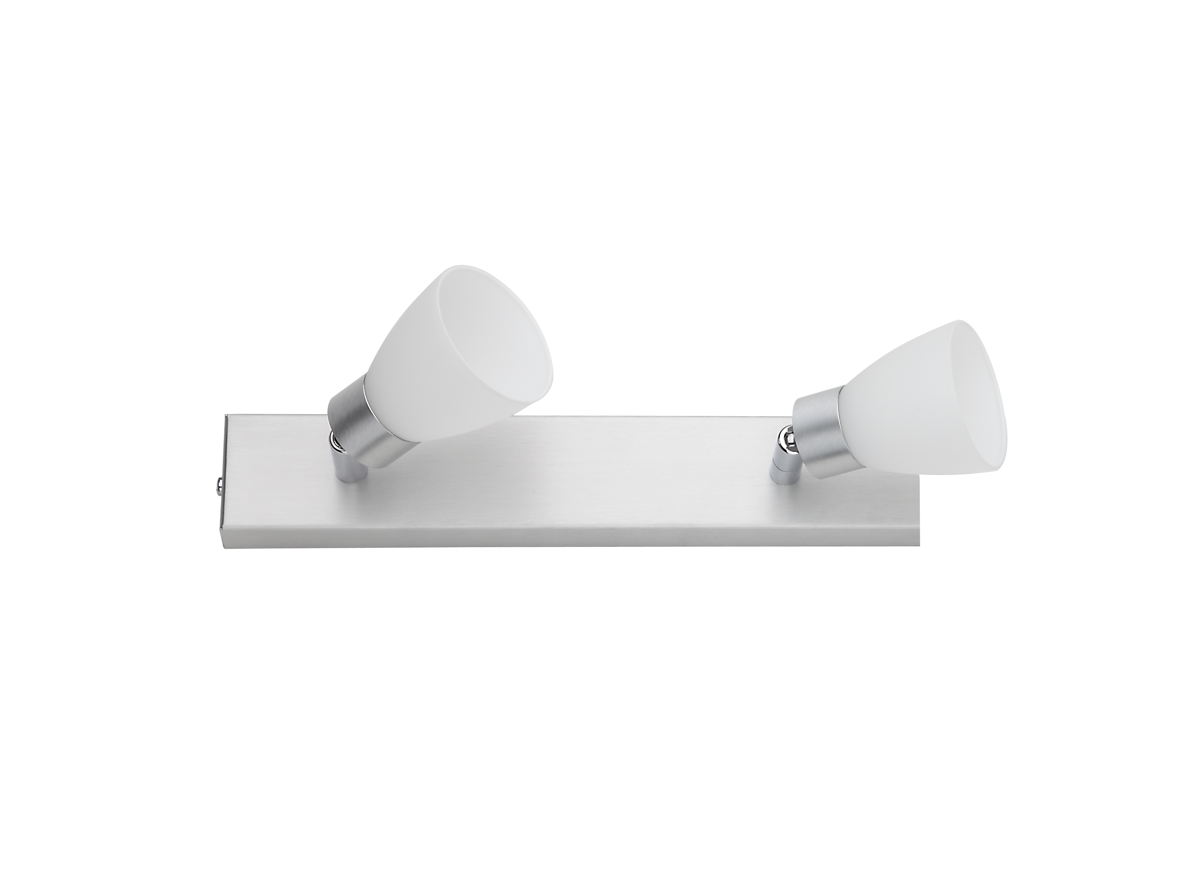 Venus LED-Leiste – 2-flammig, 2 × 5 W warmweiß, Al