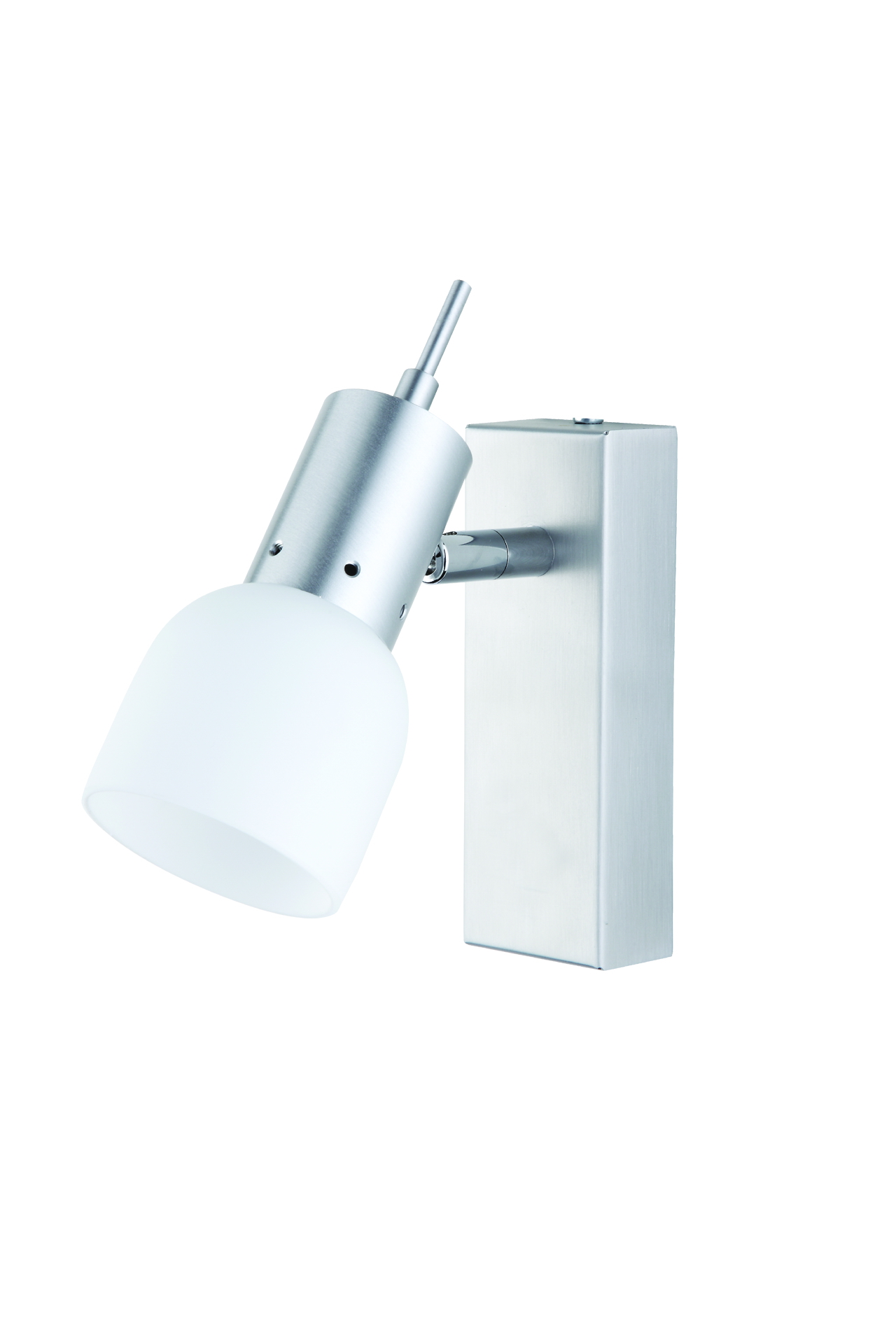 LED-Wandspot in Alu matt