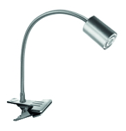 LED Klammerleuchte GU10 7 W – Alu matt, 2750 K, 60