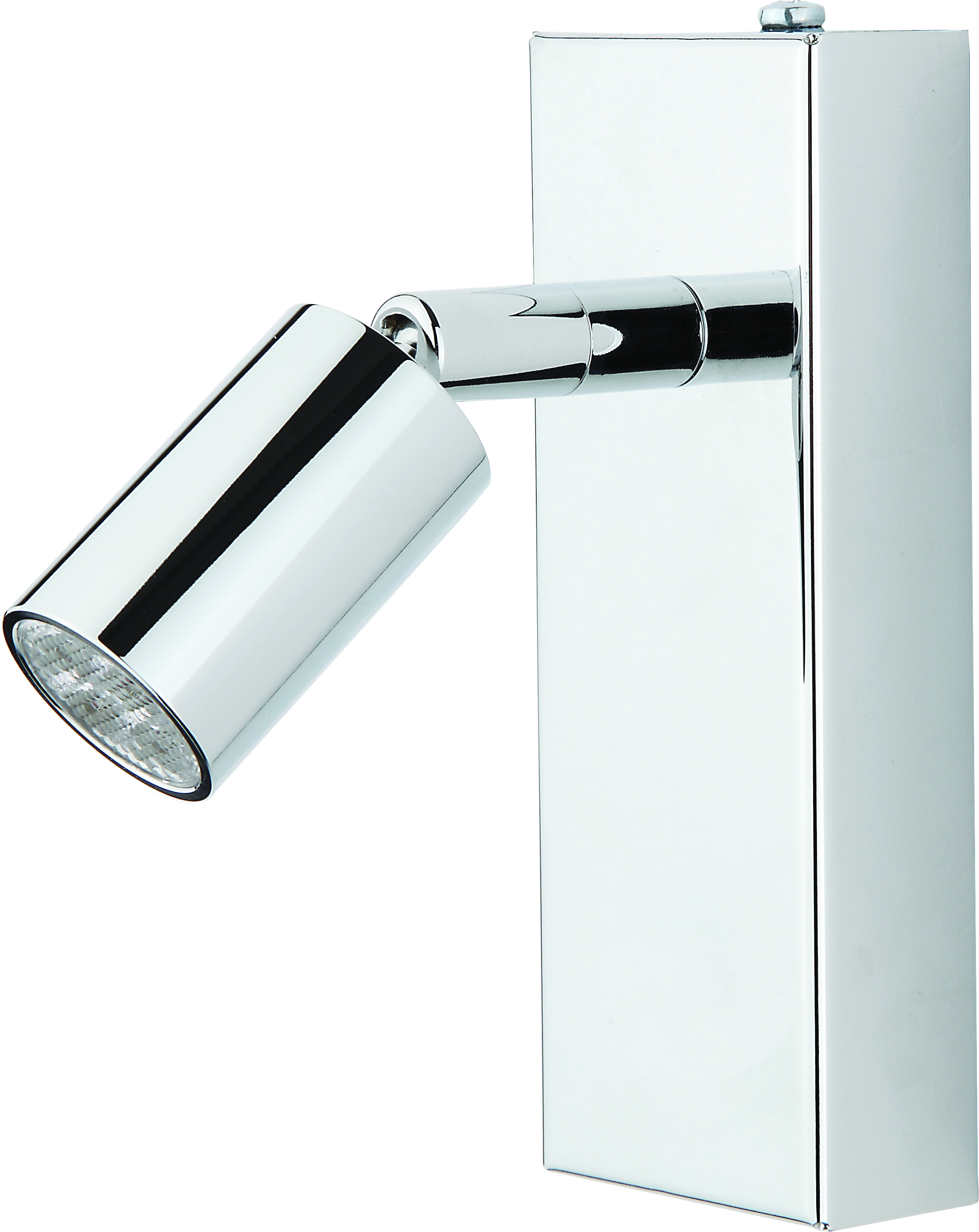 Flux LED Wandspot in Chrom 