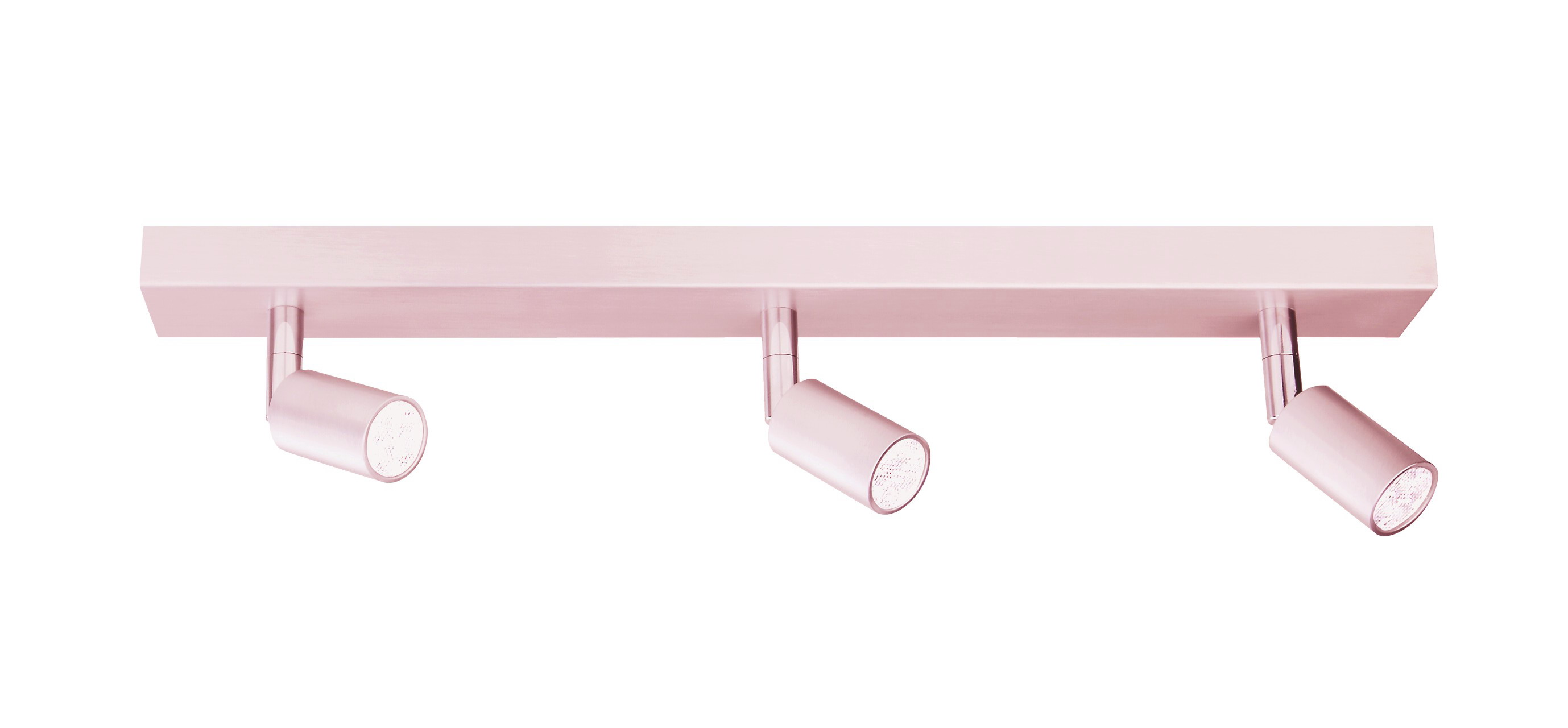 Flux LED Leiste 44cm in nickel matt 3-flammig 3x6,